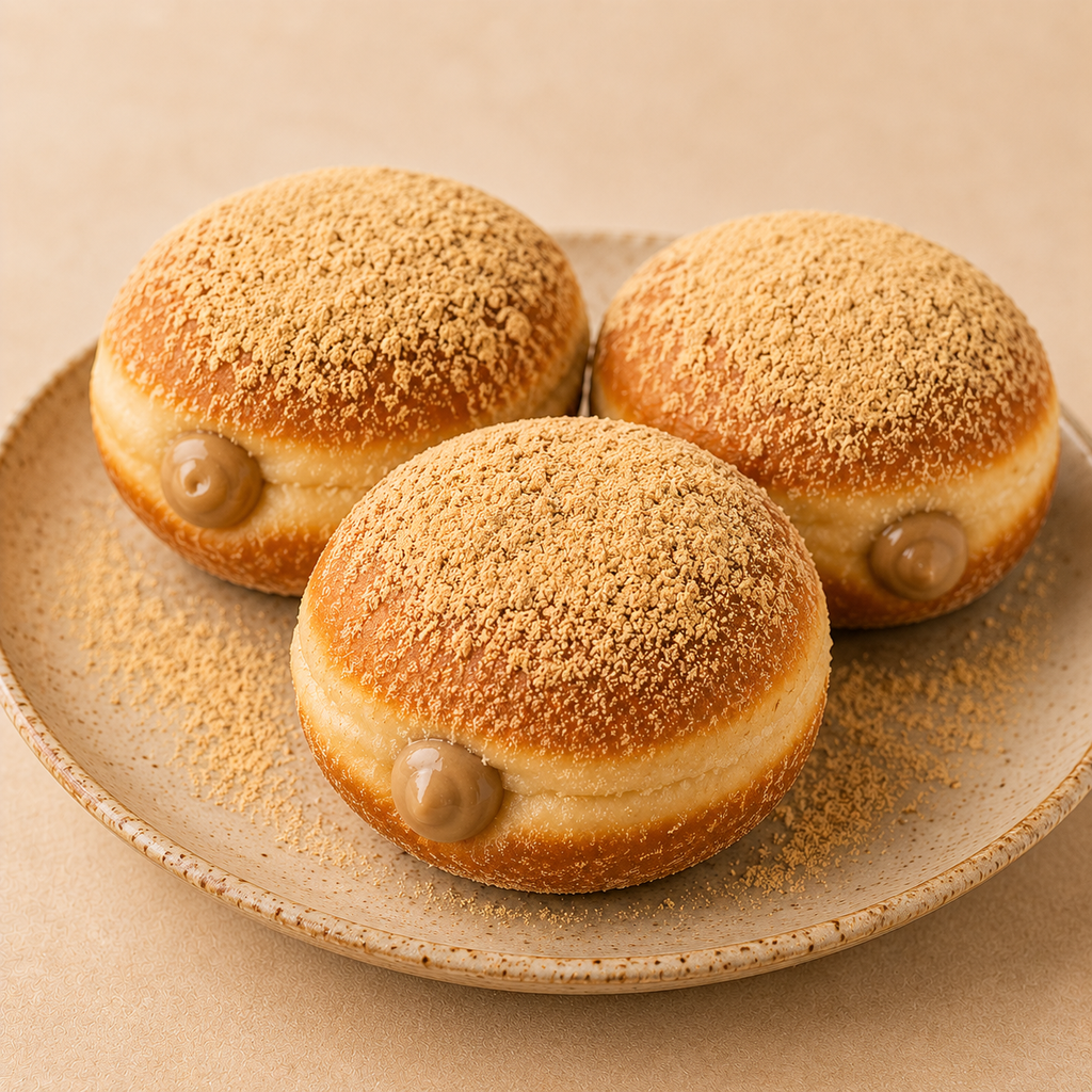 Kinako Hokkaido Cream Bomboloni (Box of 1)