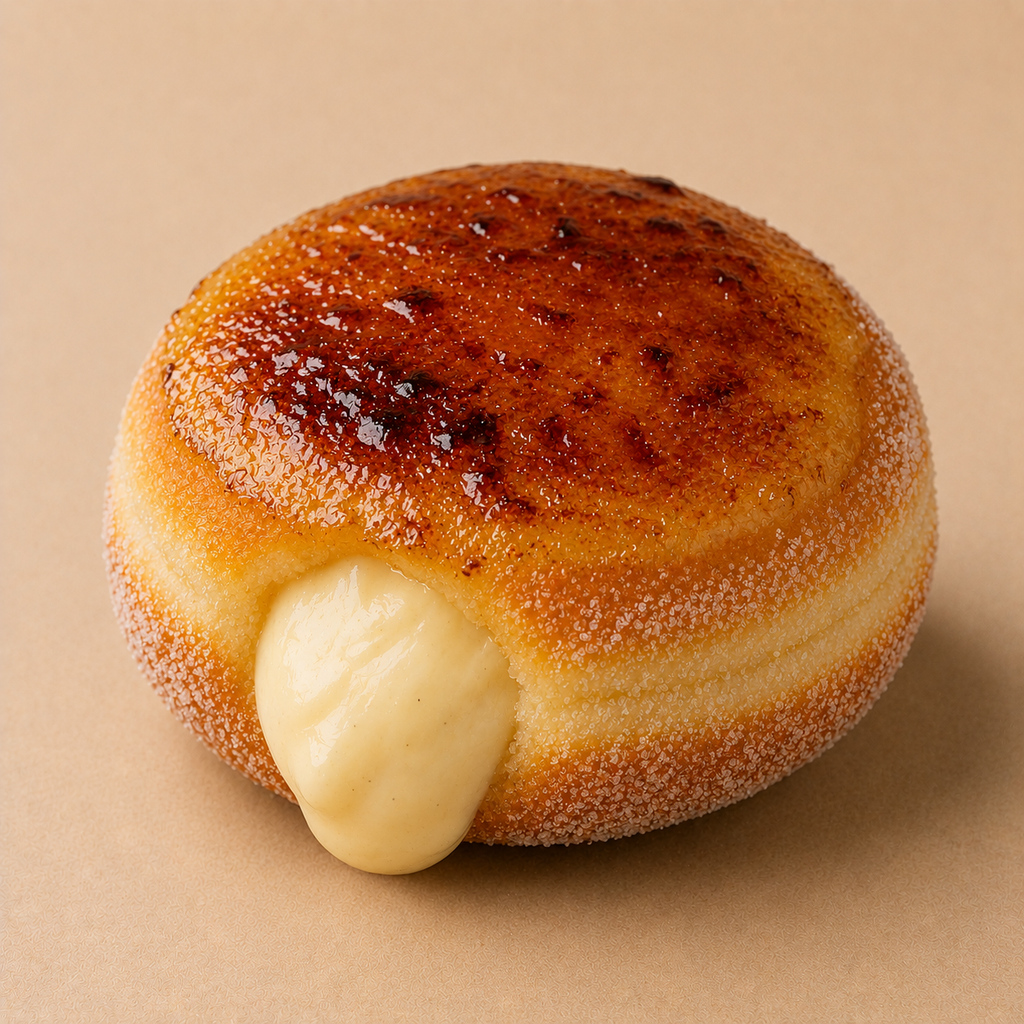 Crème Brûlée Bomboloni (Box of 1)