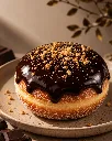 Midnight Cocoa with Hokkaido Cheesecake Bomboloni