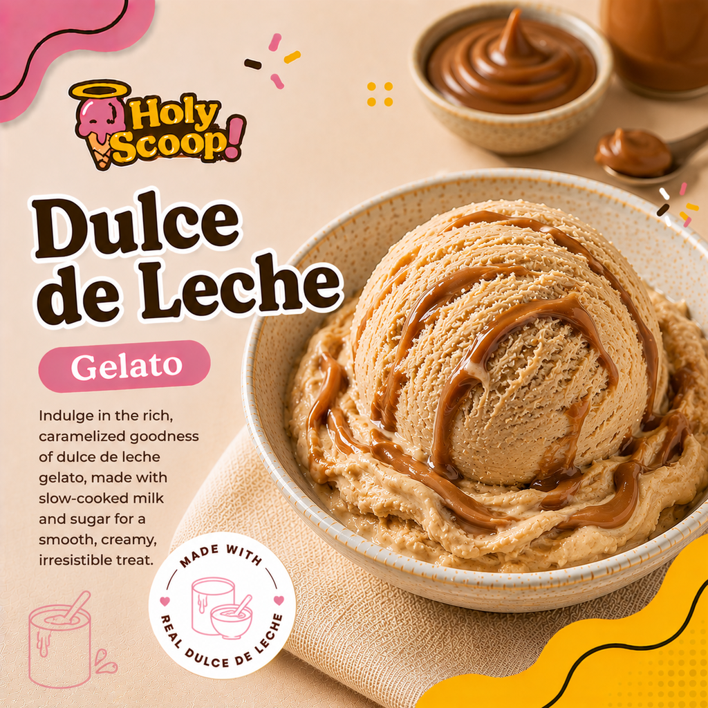 Dulce de Leche Gelato (8 OZ)